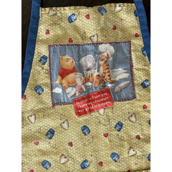 Vintage Disney Winnie The Pooh & Tigger Friends Adventure Honey Pot Apron - Picture 2 of 7